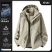 Pulse High-Ed Three-i-Oe Workwear Custom Prited Eterprise 4S Store Autum Witer Waterproof Detachable Jacket For_viptrois.com