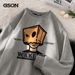 Street fashion sports round neck top for boys fall and winter explosive suede hoodie_viptrois.com