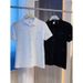 Men's Clothing Summer New Men's Slim Short Sleeved Trendy Brand Two Color Small Heart Print Temperament Versatile Short Sleeved Polo Shirt_viptrois.com