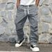 Summer Men's Breathable Sports Pants Quick Drying Wear Resistant Casual Long Pants Outdoor Versatile Fashionable_viptrois.com