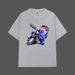 2025 Summer Men's Short Sleeved Round Neck Top Motorcycle Rider Printed Women's T-shirt New Style_viptrois.com