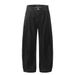 Men's Scimitar Jeans Versatile Loose Wide-Leg High Street Fashion Stitched Split Patchwork Casual Dad Pants_viptrois.com