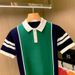 Men's Clothing Business Casual Short Sleeved T Shirt Youth Fashion Splicing Knitted Tops Slim Polo Shirt_viptrois.com