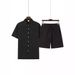 Men's Clothing Men's Beach Leisure Sports Short Sleeve Shirt Shorts Suit Big Pocket_viptrois.com
