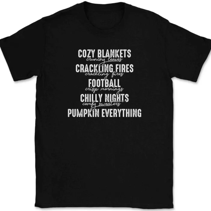 Pumpkin Everything T-Shirt Mens Womens Tees Top Tee Funny Thanksgiving Fall_viptrois.com