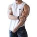 Men's Clothing Sleeveless Vest Quick Drying Sports Loose Short Sleeved T Shirt Trendy Brand Ins Fitness Clothes Plus Size Basketball Training Clothes_viptrois.com
