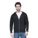 Men's Clothing Hooded Casual Fashionable Versatile Cardigan Fleece Hooded Zip-Up Sweatshirt – Oversized Korean Streetwear Jacket (Black/Navy/Charcoal)_viptrois.com