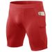 Pulse Men's Sports Tight Quick-Dry Training With Pockets Breathable Elastic Running Fitness Shorts 11408_viptrois.com