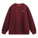 Monochrome Man- Heavyweight Texture Crew Neck Sweatshirt For Men And Women Couples Autumn Style Heavy Embroidery Color Block Loose_viptrois.com