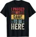 T-shirti Paused 2026 My Game To Be Here_ Funny Retro Vintage Vide_viptrois.com