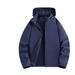 Unisex Mountain-Style Softshell Jacket – 5000mm Waterproof & Fleece-Lined Windbreaker For Hiking, Skiing & Urban Wear_viptrois.com