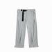 Men's Clothing Trendy Loose Summer Thin Style Cuffed Casual Pants Drape Elastic Men's Nine Point Small Suit Pants_viptrois.com