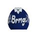 Pure Two-Piece Turn-Down Collar College Loose Casual Color Block Versatile Lazy Autumn Winter Letter Design Sweater_viptrois.com