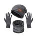 winter warm plus velvet thickened hat scarf neck solid color touch screen gloves three piece set_viptrois.com