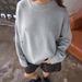 Unisex Winter Casual Knit Sweater With Seagull Embroidery - Relaxed Fit, 3D Design, Breathable Viscose Fabric_viptrois.com