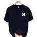 Men's Clothing New Short sleeved T shirt Men's Round Neck Loose Large Size National Trend Handsome Fashion Brand Casual Half Sleeve_viptrois.com