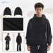 Men's Clothing Distressed Hoodie Vintage Washed Oversized Hoodie With Distressed Details & Spray Monkey Wash – Streetwear Essential For Men & Women_viptrois.com