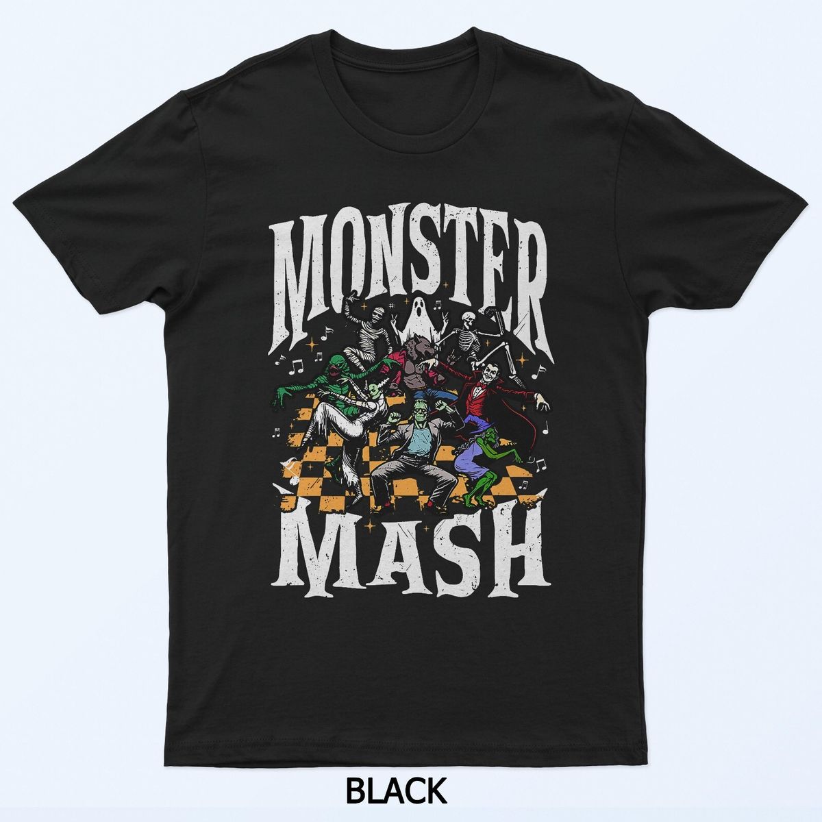 Monster Mash Funny Halloween Spooky Season Trick Or Treat T-Shirt Mens Womens Tees Top_viptrois.com