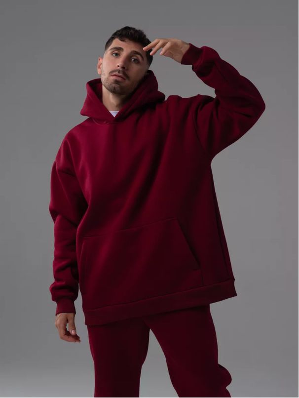 New Unisex Fleece Hooded Sweatshirt Pullover With Zipper Pocket, Soft & Warm Winter Hoodie For Men Women Teens (S-XXXL, Multi-Color)_viptrois.com