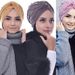 Muslim hat Polyester fashion simple turban hat hat_viptrois.com