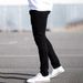 Loom Slim Fit Denim Long Cross-Border Exclusive For European And American Men's Fashion Elastic Waist New Skinny Pants_viptrois.com