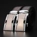 Men's belt two-layer cowhide youth casual automatic buckle belt men's business jeans belt trendy wholesale_viptrois.com