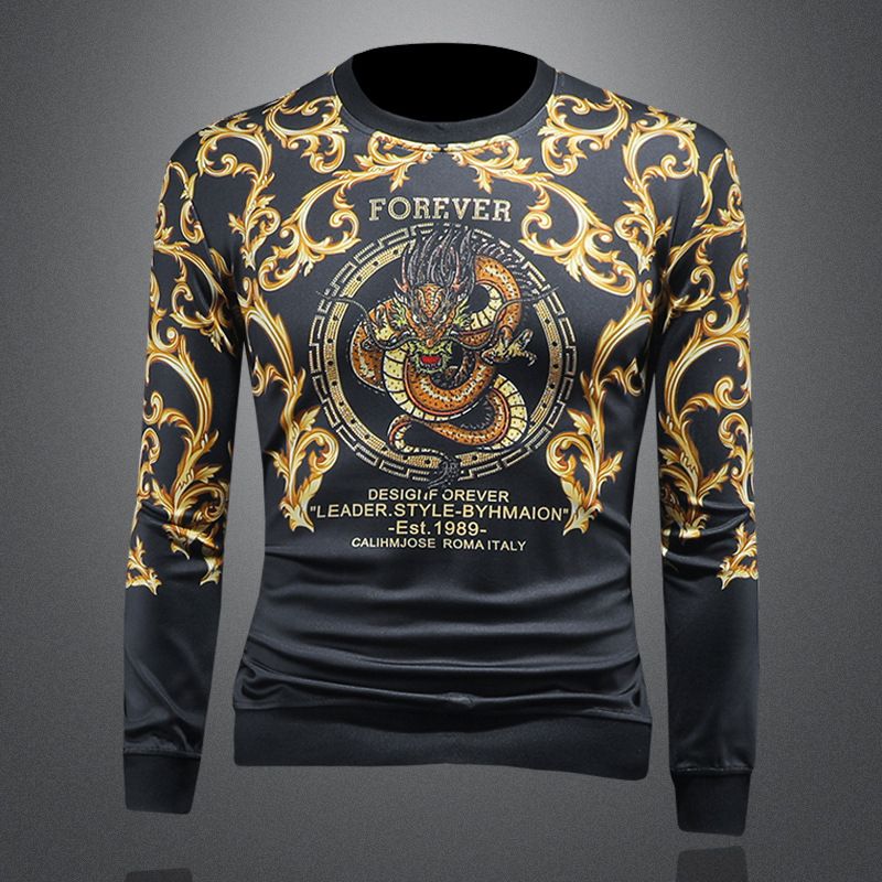 Men's Clothing Autumn And Winter High End Casual Sweater_viptrois.com
