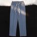 Drawstring Straight-Leg Jeans – Vintage Loose Fit Denim Pants With Wide Cuff & 90s Street Style_viptrois.com