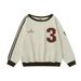 3-Stripes Printed 3 Number Round Neck Sweatshirt Loose Casual Spring Autumn Men's Style American Street Fashion Pullover_viptrois.com
