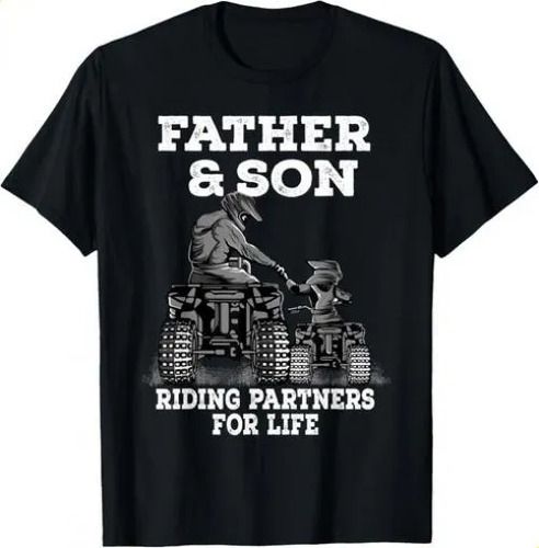 T-shirtt-shirtquad Bike - Father And Son 2026 Riding Partners For_viptrois.com