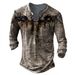 2024 Spring and New Autumn Men's European Size Fashion Slim Fit Long sleeved 3D Printed Loose Casual T-shirt_viptrois.com