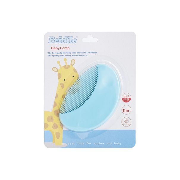 Mother & Kids New Toiletries Baby Hair Comb Baby Safety Material Care Hair Comb Round Tooth Hair Care Comb_viptrois.com