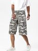 Men's Clothing Men's Casual Khaki Camouflage Shorts Best Selling High Street Fashion Land Camouflage Shorts_viptrois.com