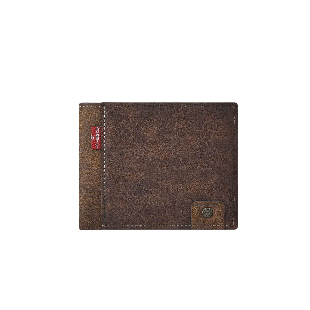 Wallet Card Cases Men's Short Wallet Retro Multi Card Casual Wallet Coin Purse Large Capacity Wallet_viptrois.com