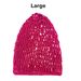 Men's Hats Hand Crocheted Mesh Sleeping Cap Drooping Hair Net Long Net Bag Thick Line Crocheted Bag Full Head Big Hat_viptrois.com