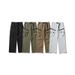 Men's Clothing Trendy Outdoor Sports Straight Casual Pants Men's Three Proof Soft Shell Multi Pocket Couple Style Workwear Assault Pants_viptrois.com