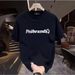 Men's Clothing Heavy Cotton Trendy Brand Printed Men's Short Sleeved T Shirt Summer New Fashion Casual All Match Round Neck Top_viptrois.com