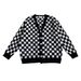 Loom Cardigan Plaid Sweater Men Spring High Street Ins European American Hiphop Knitwear Autumn Korean Version Trendy Jacket_viptrois.com