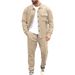 Men's Clothing Men's Slim-Fit Single-Breasted Jacket - Casual Notch Lapel Coat Fashion Trends Hot-selling_viptrois.com