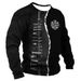 Autumn Fashion Trend New Mechanical Style Long-sleeved Men's Daily Crew Neck Sweater 3D Printing_viptrois.com
