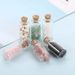 Natural Crystal Drift Colorful Crushed Stone Wishing Agate Fragrance Mini Perfume Bottle_viptrois.com