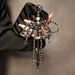 Luxury High Grade Rhinestone Bow Beaded Bracelet Mobile Phone Case Keychain Bag Decorative Pendant Lanyard Female Trend_viptrois.com
