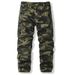 Men's Clothing Plus Size Casual Cargo Pants, All Seasons, Versatile Camouflage Straight Leg Pants_viptrois.com