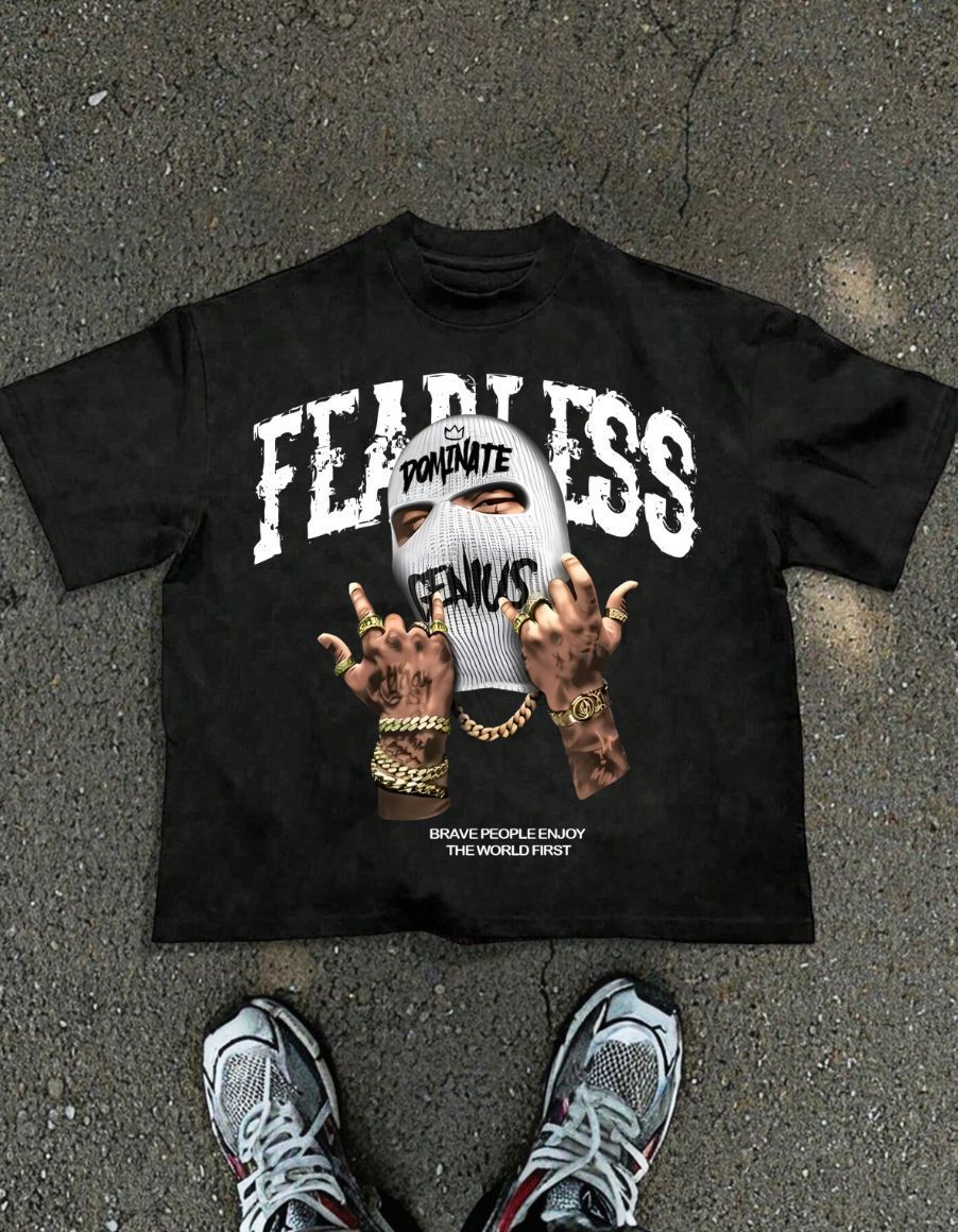 Men's Clothing Trend Fashion Hip Hop Printed Short Sleeved T Shirt_viptrois.com