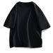 Men's Clothing Cotton Versatile Short Sleeved T Shirt Trend Niche High Street Loose Top_viptrois.com