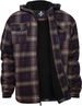 Men's Sweater Jacket Teen Striped Checked Hoodie Winter Fleece_viptrois.com