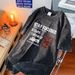 Pure Cotton Heavy Washed Old Short-sleeved Men's Summer Retro High Street Loose Half-sleeved T-shirt Top_viptrois.com