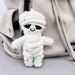 Halloween Mummy Plush Toy Keychain Stuffed Animal Doll Gift For Kids And Adults, Soft Fluffy Imitation Rabbit Fur, 14CM_viptrois.com
