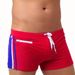 2024 Men's Clothing foreign trade new men's color-blocked zipper tether slim fit boxer shorts for swimming and beach manufacturers in stock_viptrois.com
