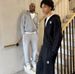 Men's Clothing European And American SUVENE Track Suits Street Trend Hip Hop Zipper Loose Solid Color Sports Suit_viptrois.com